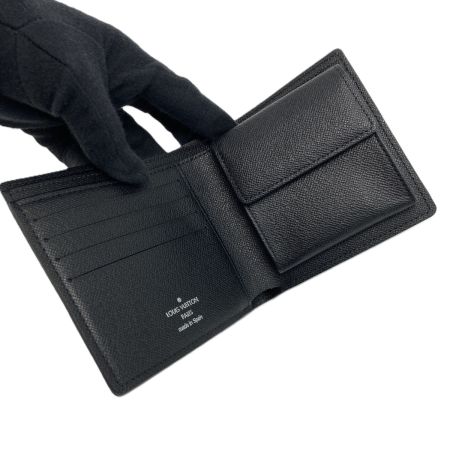  LOUIS VUITTON ルイヴィトン ダミエ コバルト ポルトフォイユマルコ N63213 2つ折り財布 布袋有