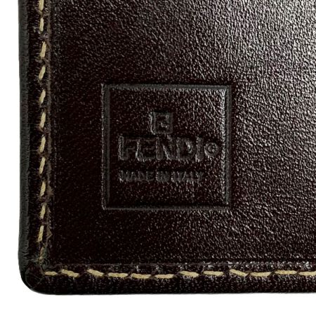  FENDI フェンディ システム手帳 6穴 アジェンダ 生活雑貨 文房具  ズッカ柄 ソーラー電卓付