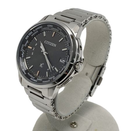  CITIZEN シチズン XC クロスシー エコドライブ H149-T027326 ブラック 電波ソーラー メンズ 腕時計
