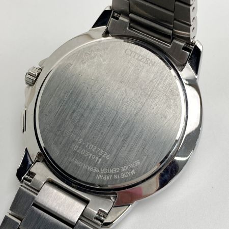  CITIZEN シチズン XC クロスシー エコドライブ H149-T027326 ブラック 電波ソーラー メンズ 腕時計