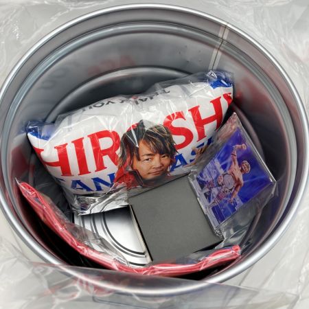  新日本プロレス 棚橋弘至 引退カウントダウンペール缶セット サイン入り ドン・キホーテ限定 ファイナルロード