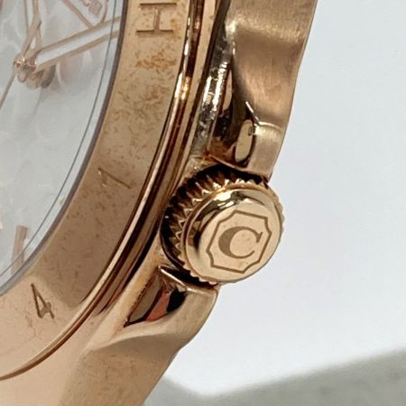 COACH コーチ シグネチャー CA.67.7.34.0691 ホワイト クォーツ レディース 腕時計