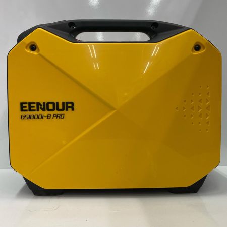  EENOUR カセットガス式インバーター発電機 GS1800i-B PRO イエロー
