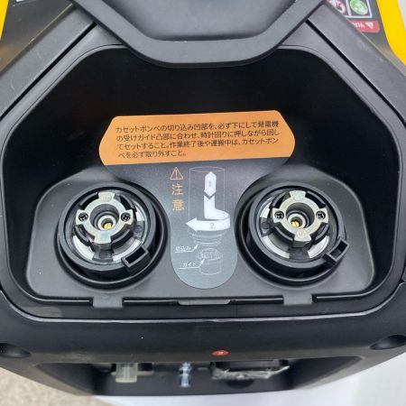 EENOUR カセットガス式インバーター発電機 GS1800i-B PRO イエロー