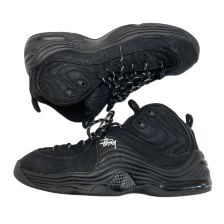  NIKE × stussy AIR PENNY II SP 28.5cm スニーカー DQ5674-001 ブラック メンズ 箱付き