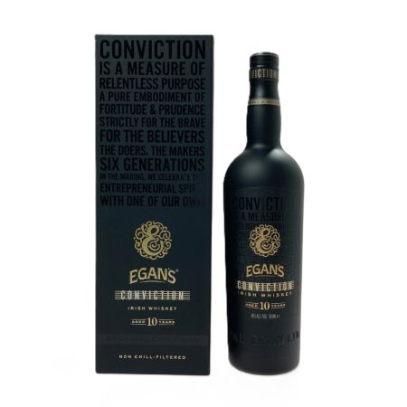 EGANS イーガンズ コンヴィクション 10年 700ml 46度 ウイスキー 古酒 箱有 CONVICTION 未開栓