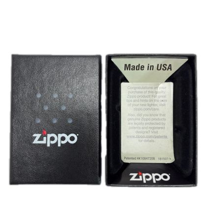  ZIPPO ジッポー オイルライター 2025年製 OVER WORK!