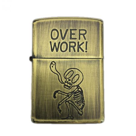  ZIPPO ジッポー オイルライター 2025年製 OVER WORK!