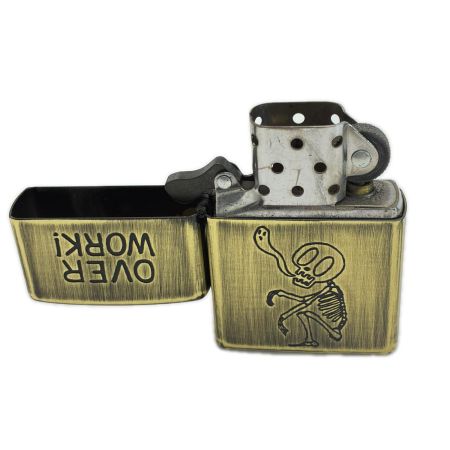  ZIPPO ジッポー オイルライター 2025年製 OVER WORK!