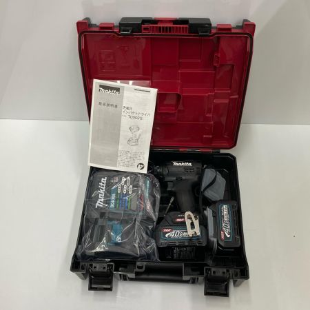  MAKITA マキタ インパクトドライバ TD002GRDXB ブラック 未使用品
