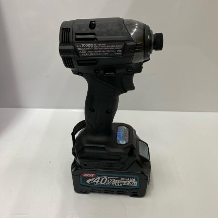  MAKITA マキタ インパクトドライバ TD002GRDXB ブラック 未使用品