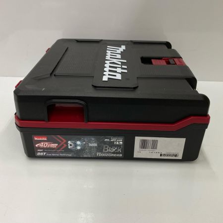  MAKITA マキタ インパクトドライバ TD002GRDXB ブラック 未使用品