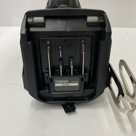  MAKITA マキタ インパクトドライバ TD002GRDXB ブラック 未使用品