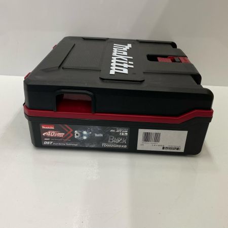 MAKITA マキタ ｲﾝﾊﾟｸﾄﾄﾞﾗｲﾊﾞ TD002GRDXB ブラック 未使用品