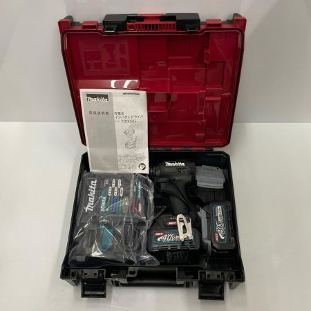 MAKITA マキタ ｲﾝﾊﾟｸﾄﾄﾞﾗｲﾊﾞ　40vｍax TD002GRDXB ブラック 未使用品