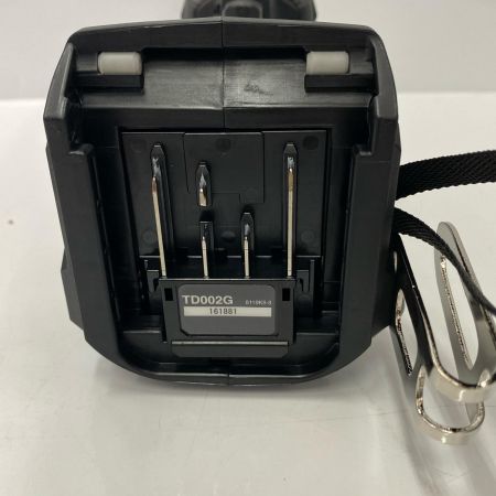  MAKITA マキタ ｲﾝﾊﾟｸﾄﾄﾞﾗｲﾊﾞ　40vｍax TD002GRDXB ブラック 未使用品