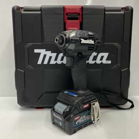  MAKITA マキタ インパクトドライバ TD002GRDXB ブラック 未使用品 付属品完備