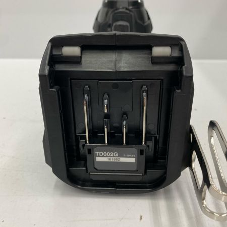  MAKITA マキタ インパクトドライバ TD002GRDXB ブラック 未使用品 付属品完備