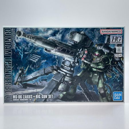 BANDAI 機動戦士ガンダム サンダーボルト HG1/144量産型ザク+ビッグ・ガン 