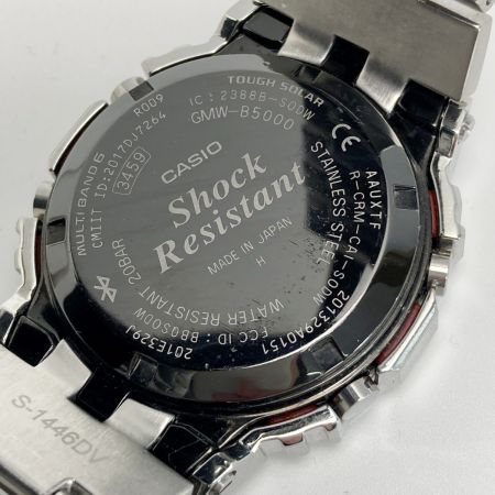  CASIO カシオ G-SHOCK フルメタル 5000シリーズ GMW-B5000D-1JF 電波ソーラー メンズ 腕時計