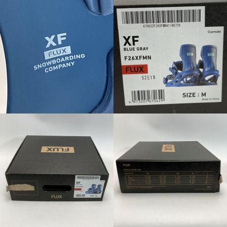 FLAX フラックス ビンディング F26XFMN ブルー SIZE M 25-27.5 スノーボード 箱付き
