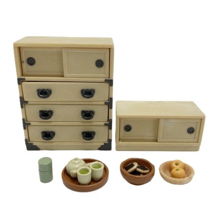  Sylvanian Families シルバニアファミリー 20周年特別商品 和室セット 和だんす ミニチュア