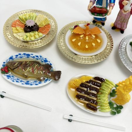 海洋堂 サントリー烏龍茶 満漢全席 中国宮廷料理フィギュアコレクション 11種 まとめセット