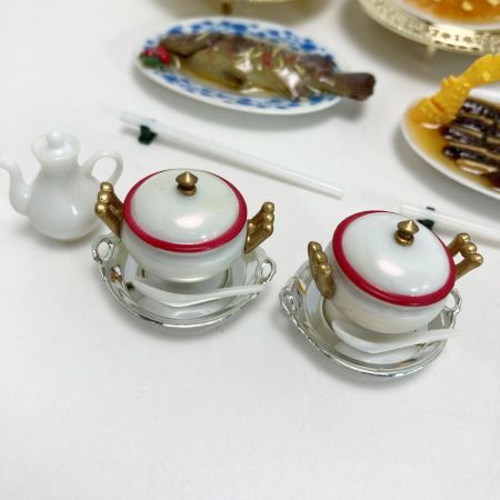  海洋堂 サントリー烏龍茶 満漢全席 中国宮廷料理フィギュアコレクション 11種 まとめセット