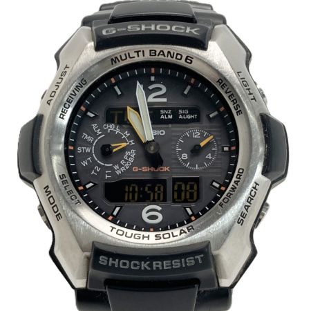 CASIO カシオ G-SHOCK デジアナ GW-2500-1AJF 電波ソーラー メンズ 腕時計
