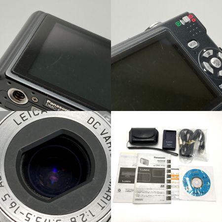  Panasonic パナソニック コンパクトデジタルカメラ LUMIX DMC-FS3 ケース付き バッテリー欠品