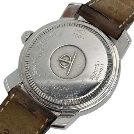  BAUME & MERCIER ボーム＆メルシェ ケープランド MV045221 グレー 自動巻き メンズ 腕時計 Capeland