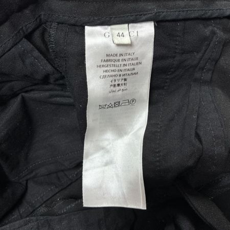 GUCCI グッチ サイドラインギャバジンストレッチパンツ SIZE 44 495695 Z7576 ブラック メンズ