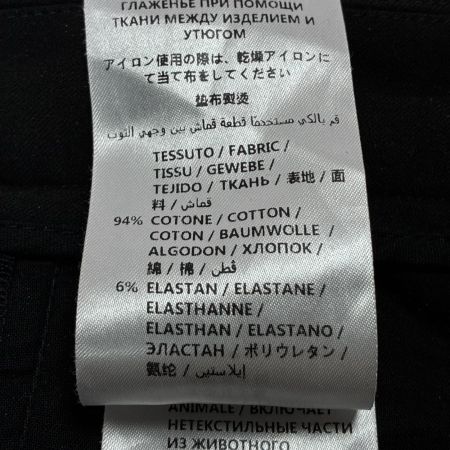GUCCI グッチ サイドラインギャバジンストレッチパンツ SIZE 44 495695 Z7576 ブラック メンズ