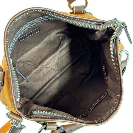Somes Saddle ソメスサドル 2WAYバッグ オレンジ ストラップ付 牛革