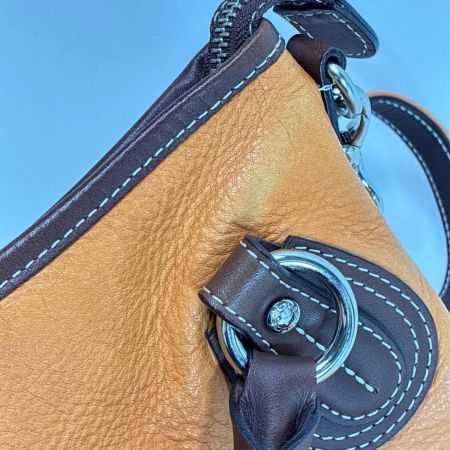 Somes Saddle ソメスサドル 2WAYバッグ オレンジ ストラップ付 牛革