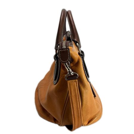 Somes Saddle ソメスサドル 2WAYバッグ オレンジ ストラップ付 牛革