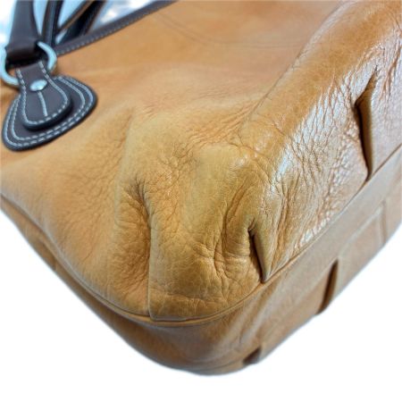 Somes Saddle ソメスサドル 2WAYバッグ オレンジ ストラップ付 牛革
