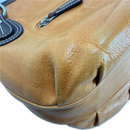 Somes Saddle ソメスサドル 2WAYバッグ オレンジ ストラップ付 牛革