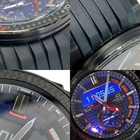  CASIO カシオ エディフィス Toro Rosso Limited Edition ECB-800TR-2AJR ソーラー メンズ 腕時計