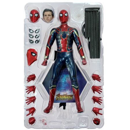  HOTTOYS ホットトイズ ホットトイズ ムービー・マスターピース アベンジャーズ/インフィニティ・ウォー アイアン・スパイダー 開封品