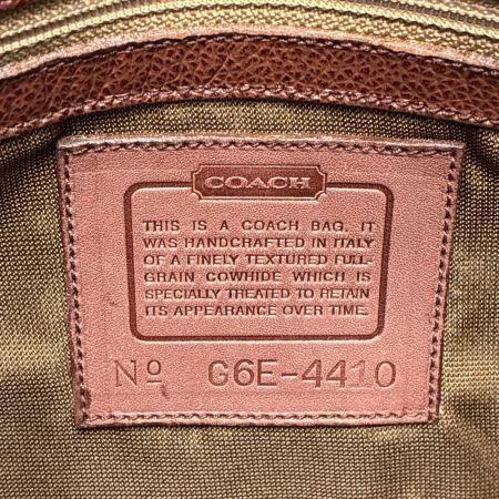 COACH コーチ マディソン サットンバッグ レザー ヴィンテージ 4410 ブラウン ストラップ 保存袋付