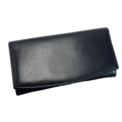 ☆☆ COACH コーチ 2つ折り長財布 ロングウォレット ネイビー レディース Cランク