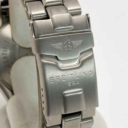  BREITLING ブライトリング アベンジャー シーウルフ デイト E17370 イエロー 自動巻き メンズ 腕時計 箱・ギャランティ有