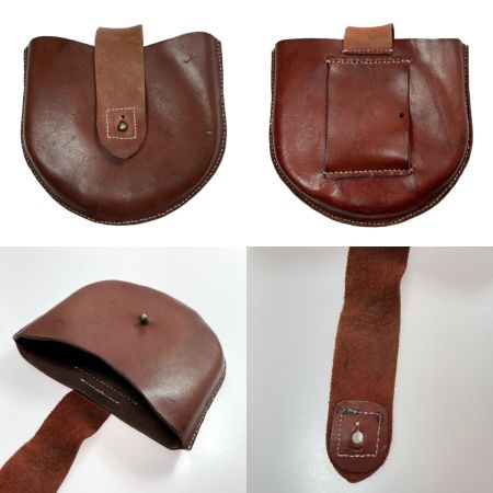   鹿角 インスタネット 4L 革ケース 付き タモ 釣り用品 スプリングネット