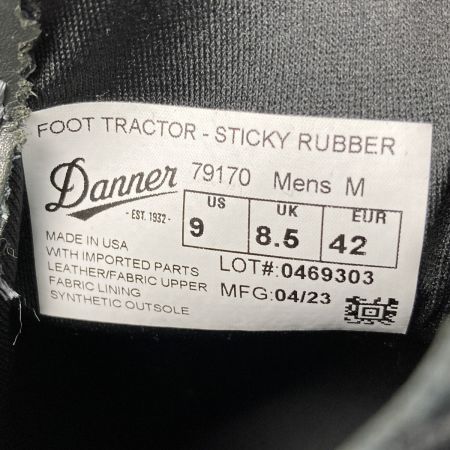  Patagonia / DANNER フットトラクター ウェーディングブーツ サイズ US9 79170 スタッドキット装着済 箱付き