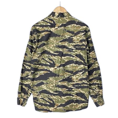 HIDE AND SEEK シャツ 長袖 カモフラージュ柄 SIZE M メンズ カーキ