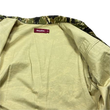 HIDE AND SEEK シャツ 長袖 カモフラージュ柄 SIZE M メンズ カーキ