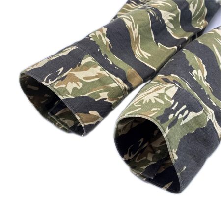 HIDE AND SEEK シャツ 長袖 カモフラージュ柄 SIZE M メンズ カーキ