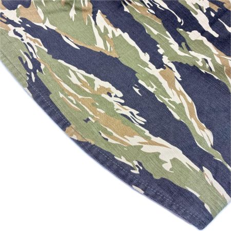 HIDE AND SEEK シャツ 長袖 カモフラージュ柄 SIZE M メンズ カーキ