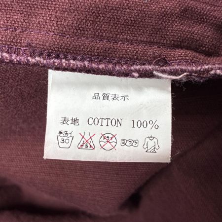  HIDE AND SEEK 長袖シャツ コーデュロイ SIZE M メンズ WT05-NMT バーガンディー
